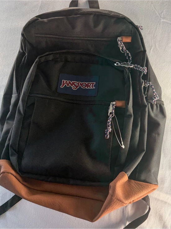 bright blue leather backpack Parker life balance £500.00 and above Women Laptop Backpack School Size:1.5